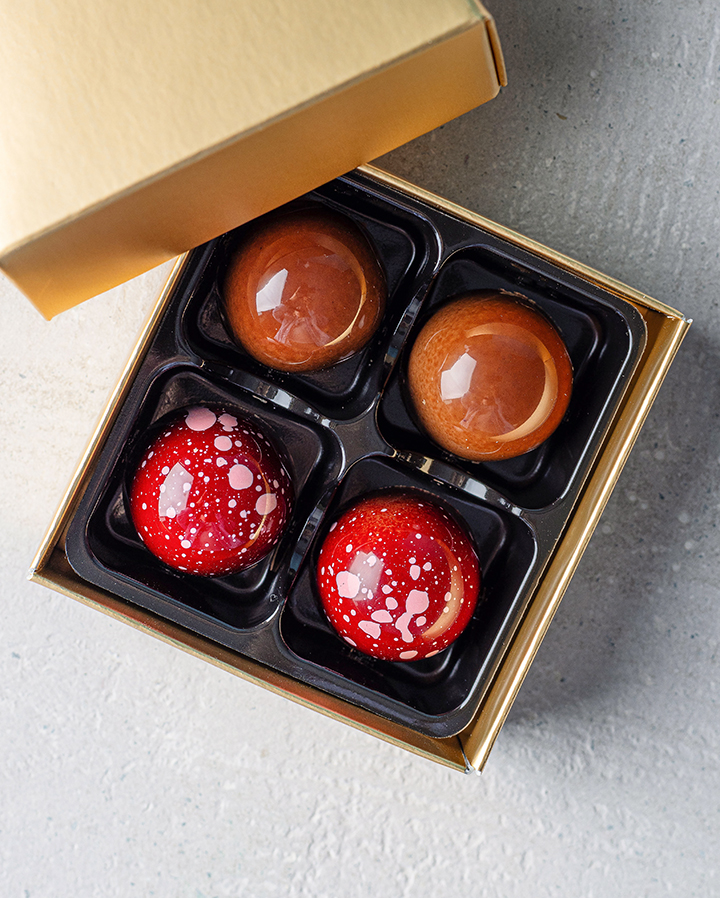 PRALINASK (4 st praliner) i gruppen ALLA PRODUKTER / CHOKLAD hos MR CAKE (410008)