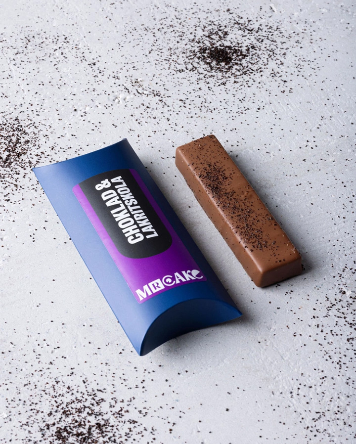 CHOKLADDOPPAD LAKRITSKOLA (1 st) i gruppen ALLA PRODUKTER / KOLOR hos MR CAKE (420016)