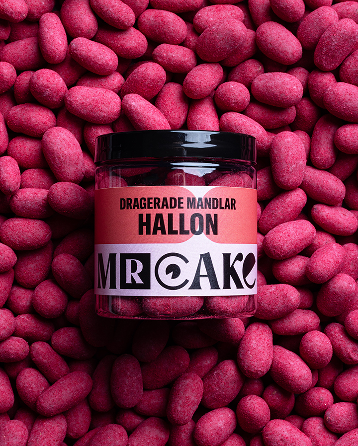 DRAGERADE MANDLAR - HALLON i gruppen ALLA PRODUKTER / SWEET SNACKS hos MR CAKE (450002)