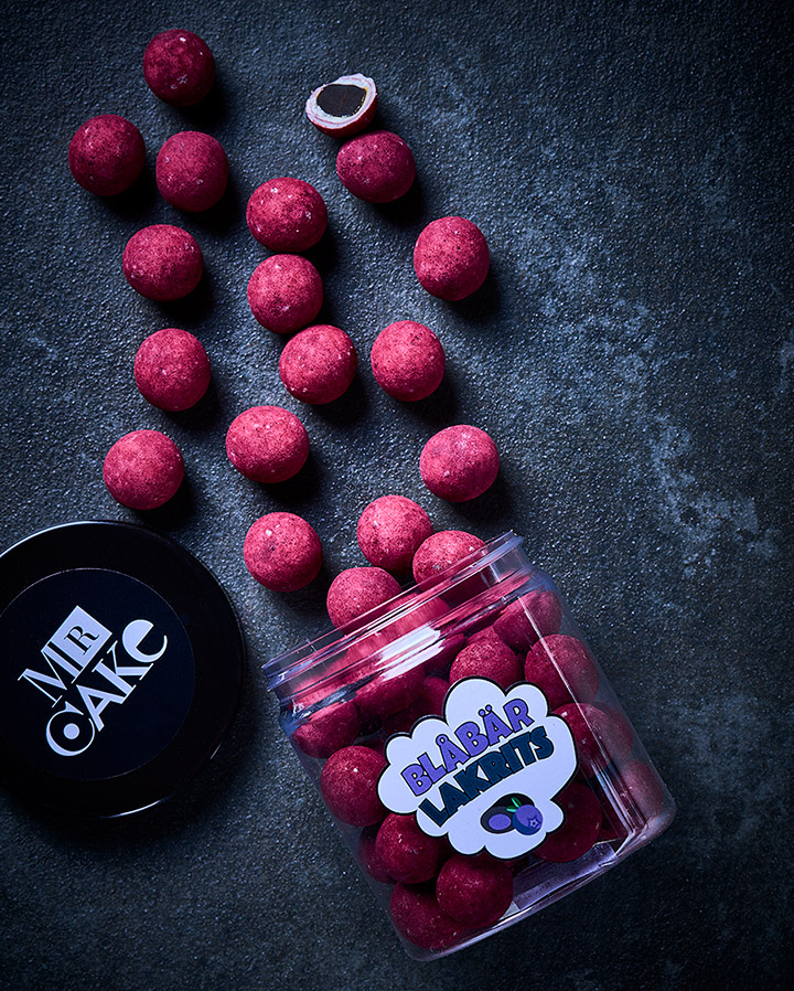 DRAGERAD BLÅBÄR/LAKRITS i gruppen ALLA PRODUKTER / SWEET SNACKS hos MR CAKE (450029)