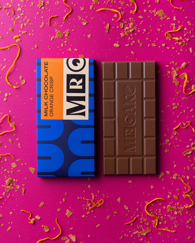 MR CAKE Milk Chocolate - Orange Crisp chokladkaka