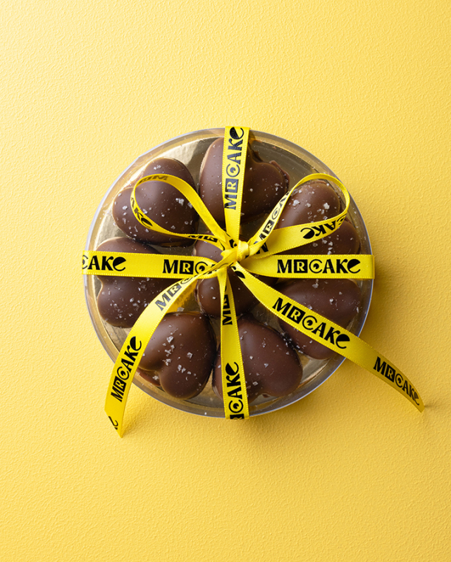 MELTING HEART - Chokladdoppade kolor med havssalt