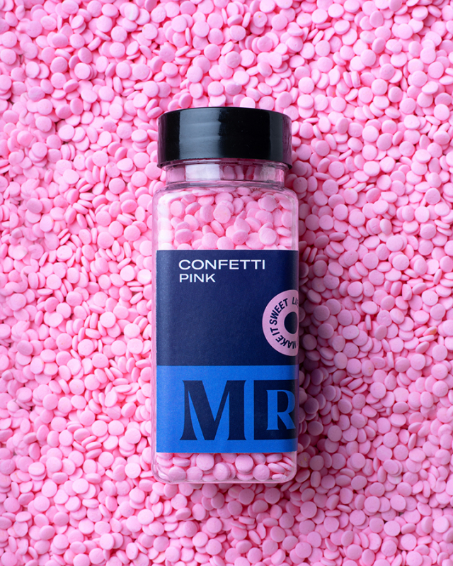 MR Cake Strössel - Confetti Pink - Rosa pastiller