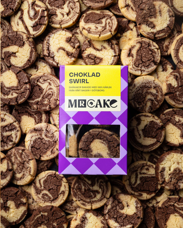 SMÅKAKOR - CHOKLAD SWIRL