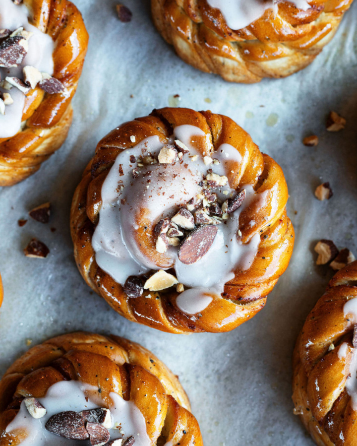 MANDEL & VANILJ BULLE (Vegansk) i gruppen KAFÉER & SORTIMENT / BULLAR hos MR CAKE (110019)