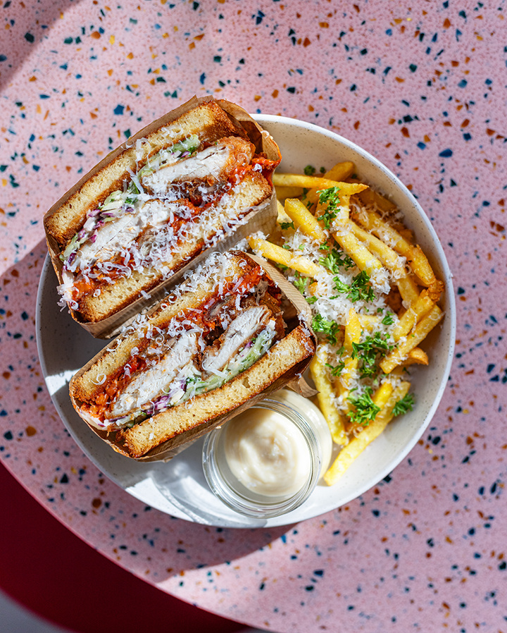 FRIED CHICKEN TOAST