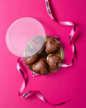 Valentine\'s Melting Heart - Chokladdoppade hjärtan med Hallon Pop Rocks