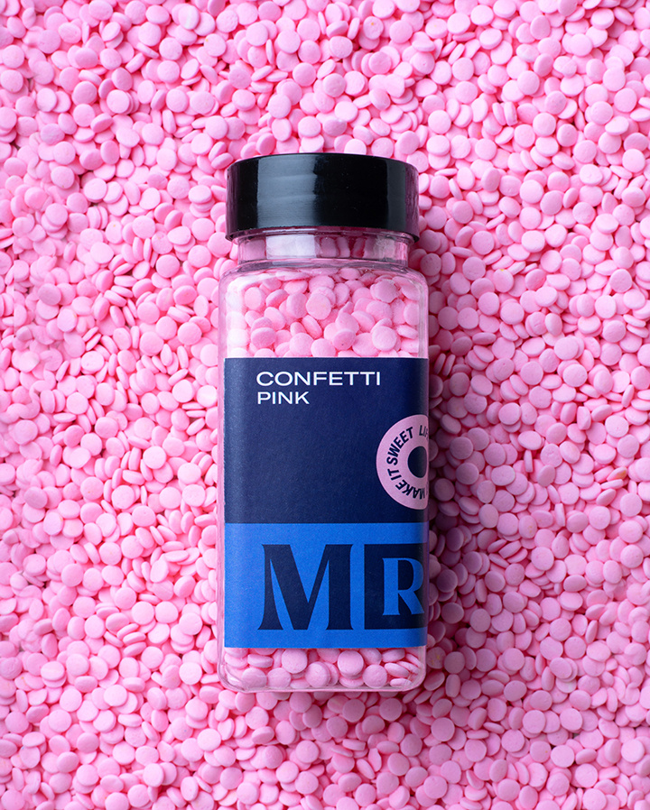 MR Cake Strössel - Confetti Pink - Rosa pastiller i gruppen ALLA PRODUKTER / HAPPY BAKING hos MR CAKE (440051)