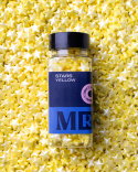 MR Cake Strössel - Stars Yellow - Stora neongula stjärnor